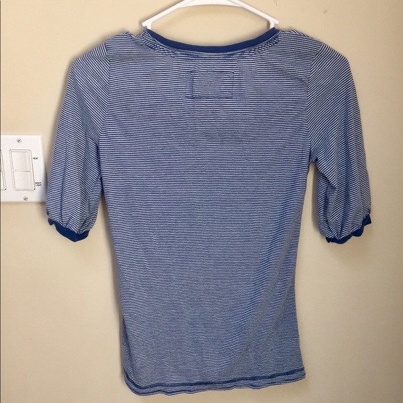 American Eagle Striped Fitted Tee-EUC - Picture 5 of 5
